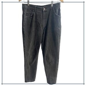 Levi's 631 Vintage Mens Faded Black Orange Tab Tapered Leg Jeans Made in Canada